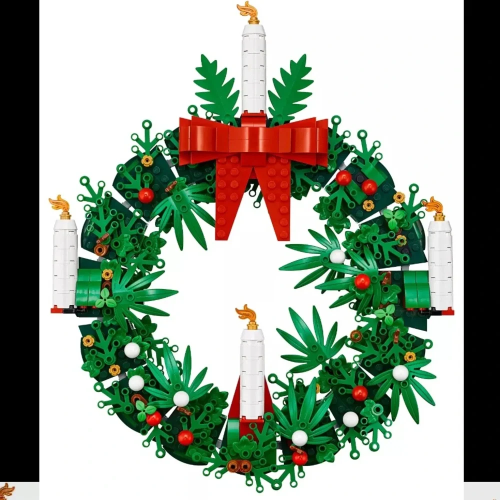 RETIRED - LEGO 40426 Holiday Christmas Wreath 2-in-1 - 510 Pieces  New SEALED